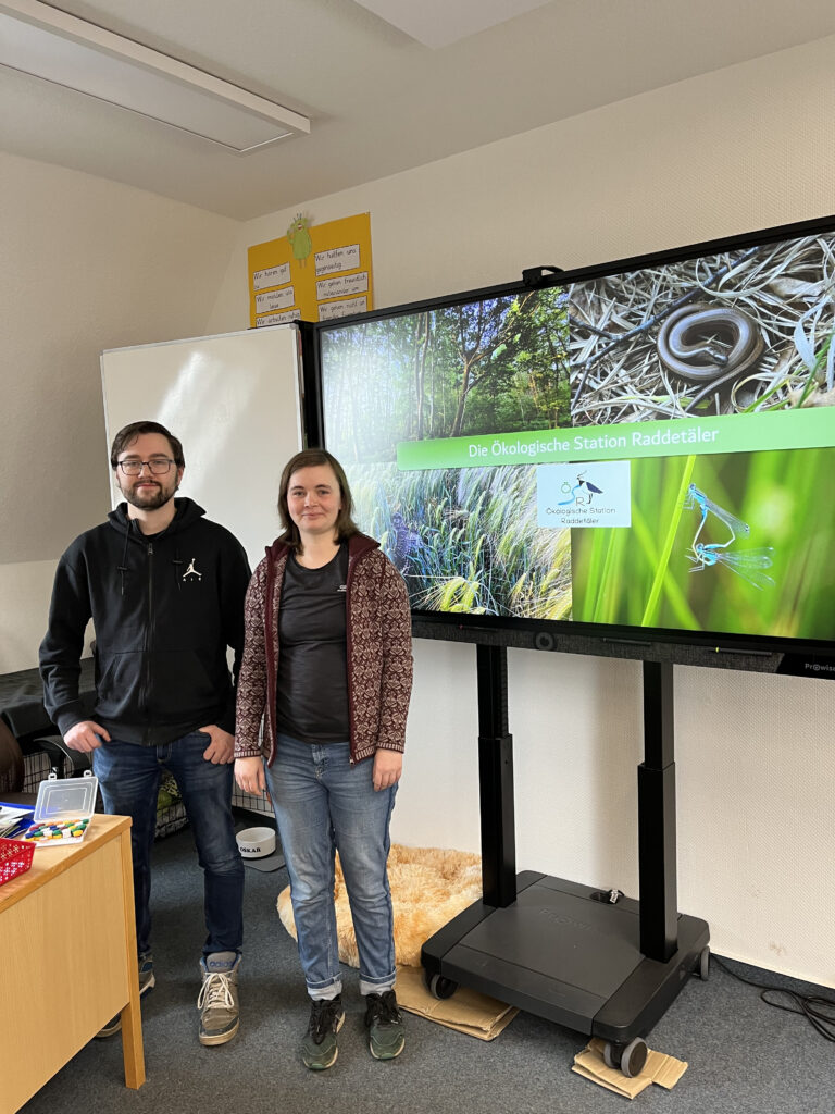 Besuch des Teams der ökologischen Station der Raddetäler im Rahmen des FREIday