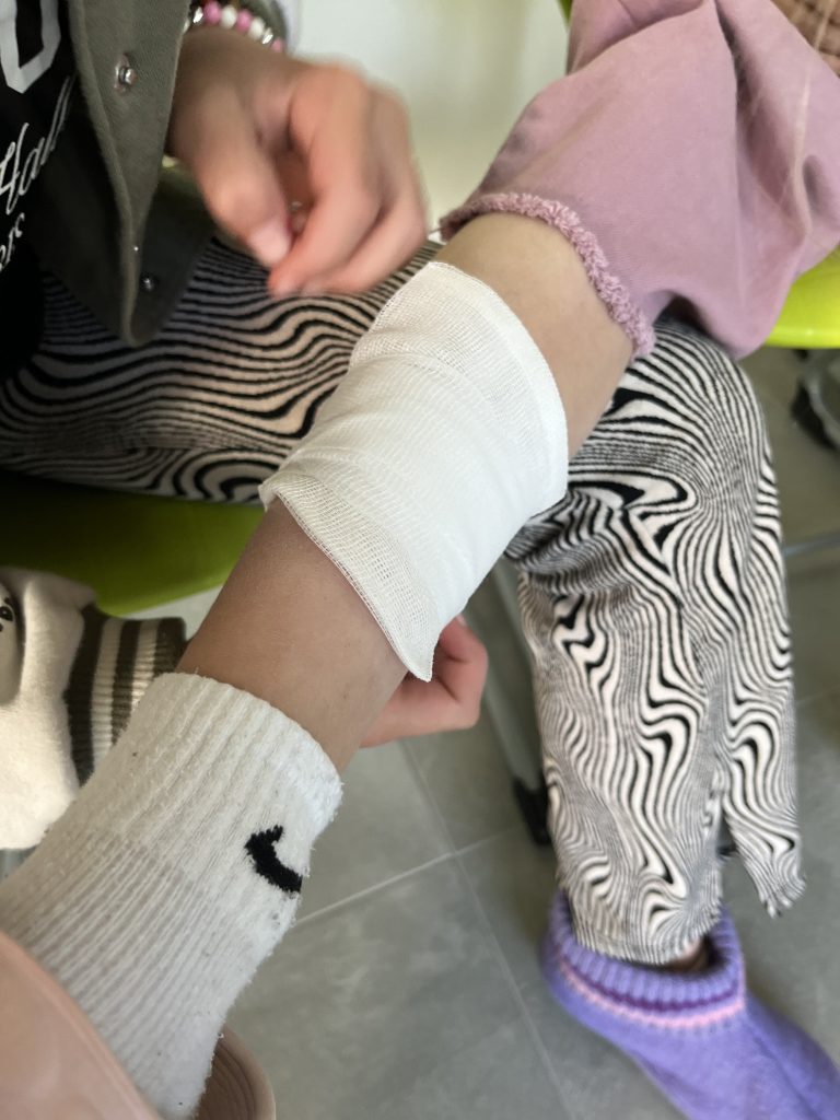 Erste-Hilfe-Kurs für die Klassen 3 und 4 Erste-Hilfe-Kurs für die Klassen 3 und 4